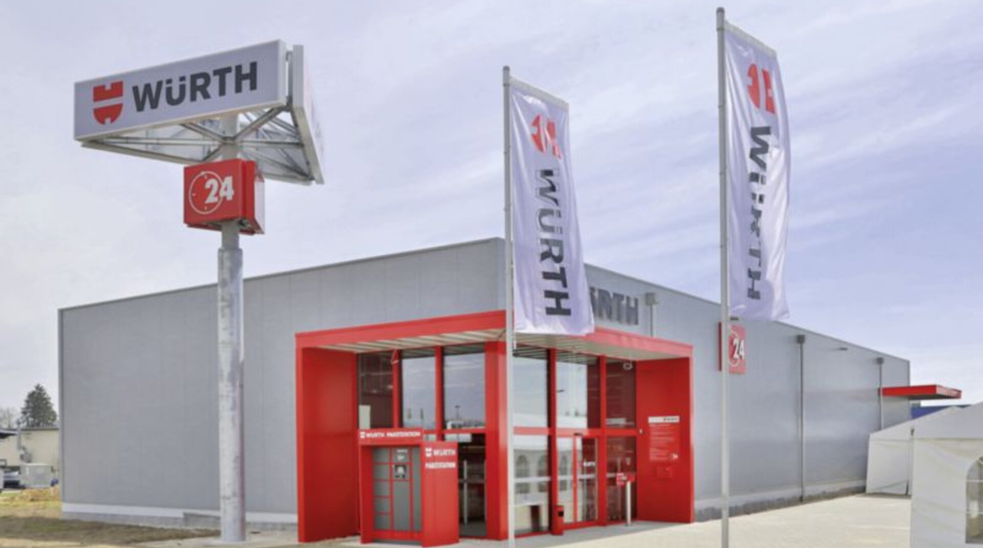 24h Niederlassung Würth 24h Niederlassung Würth, von außen