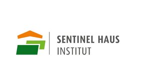 Sentinel Haus Institut Das Logo des Sentinel Haus Instituts in Schriftform, im typischen grün und orange