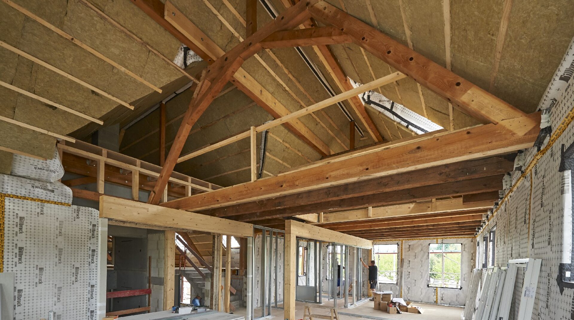Belzmühle, im Rohbau