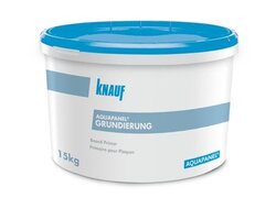 Grundierung, Kunststoffemulsion, weißer Eimer
