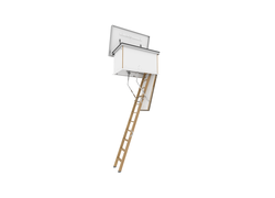 Flachdachausstieg mit Bodentreppe Designo | © Roto Frank Treppen GmbH