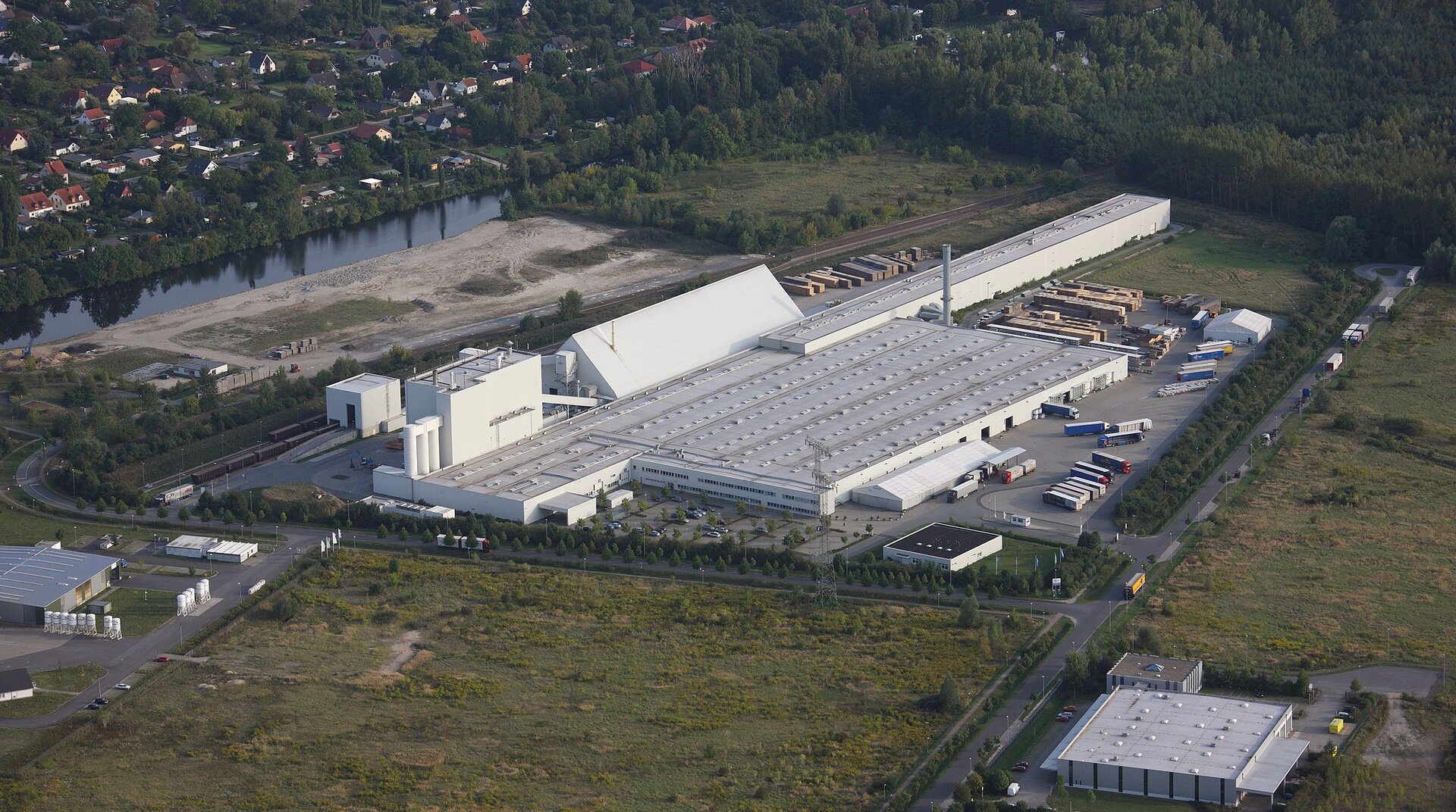 Luftaufnahmen Luftaufnahmen, Fabrik