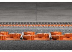 Estrichnoppenplatte aus druckstabiler Polystyrol-Tiefziehfolie 