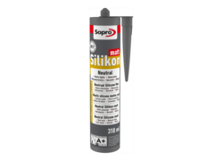 Silikon-Dichtstoff mit matter Optik, geeignet für Naturstein, Keramik, Betonwerkstein und Metall.