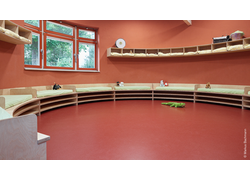 noraplan sentica acoustic verlegt in der Kita Apfelbäumchen in Zwickau  | © (c) Markus Bachmann