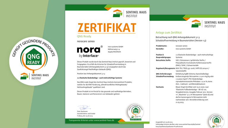 QNG Ready Zertifikat QNG Ready Zertifikat mit QNG Ready Siegel