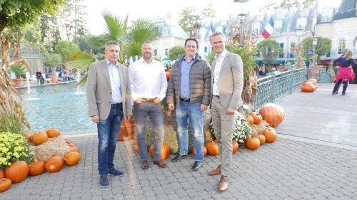Peter Bachmann im Europapark Peter Bachmann im Europapark