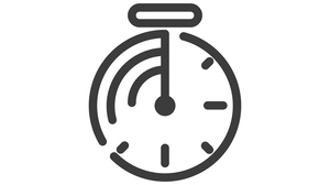 Stoppuhr Eine Stoppuhr die schnell läuft