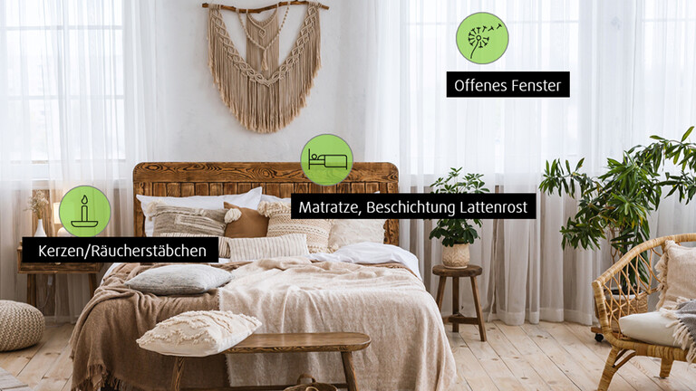 Versteckte Schadstoffe im Schlafzimmer Versteckte Schadstoffe im Schlafzimmer
