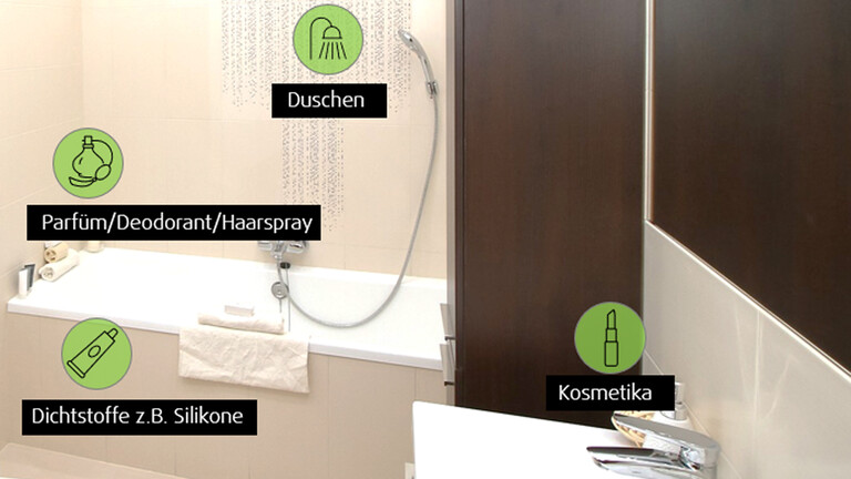 Schadstoffe im Badezimmer Schadstoffe im Badezimmer
