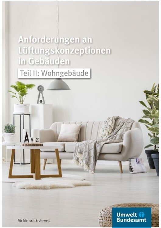 Anforderungen an Lüftungskonzeptionen in Gebäuden Quelle: Umweltbundesamt Anforderungen an Lüftungskonzeptionen in Gebäuden Quelle: Umweltbundesamt